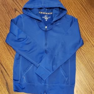 Nike Sweat Front Zip Sz S